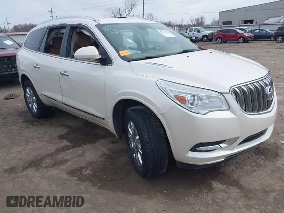 2015 Buick Enclave Leather with VIN 5GAKRBKD9FJ314163, listed as a IAAI auction lot 41743254 with Not Provided miles and . Bid and sale history available at DreamBid. Image 1.