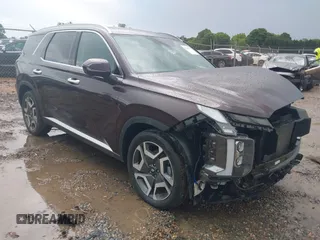2023 Hyundai Palisade SEL z VIN KM8R4DGE4PU513335, wystawiony jako IAAI lot #42254605 z przebiegiem 29 425 mil mil oraz . Historia ofert i sprzedaży dostępna na DreamBid. Obrazek 1.