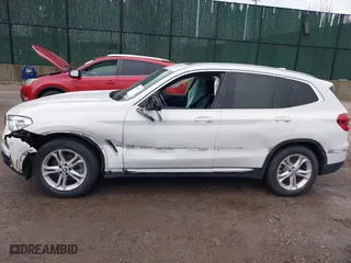 2020 BMW X3 xDrive30i with VIN 5UXTY5C02LLT32649, listed as a IAAI auction lot 41812713 with 50,010 mi miles. Bid and sale history available at carsss.com. Image 14.
