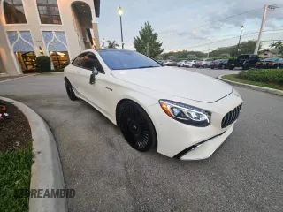 2019 Mercedes-Benz S 63 AMG with VIN WDDXJ8JB9KA036251, listed as a Copart auction lot 47608865 with 67,464 mi miles and Clean Title. Bid and sale history available at DreamBid. Image 1.