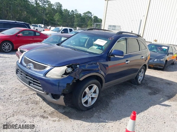 2008 Hyundai Veracruz GLS with VIN KM8NU13C68U066431, listed as a IAAI auction lot 41890957 with 225,244 mi miles. Bid and sale history available at carsss.com. Image 2.