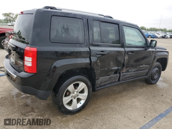2014 Jeep Patriot Limited with VIN 1C4NJRCB7ED801688, listed as a Copart auction lot 55704485 with 107,867 mi miles and Salvage title. Bid and sale history available at DreamBid. Image 3.