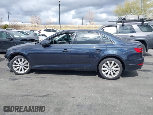 2017 Audi A4 Premium with VIN WAUGNAF4XHN005847, listed as a IAAI auction lot 41791442 with 104,355 mi miles. Bid and sale history available at carsss.com. Image 15.