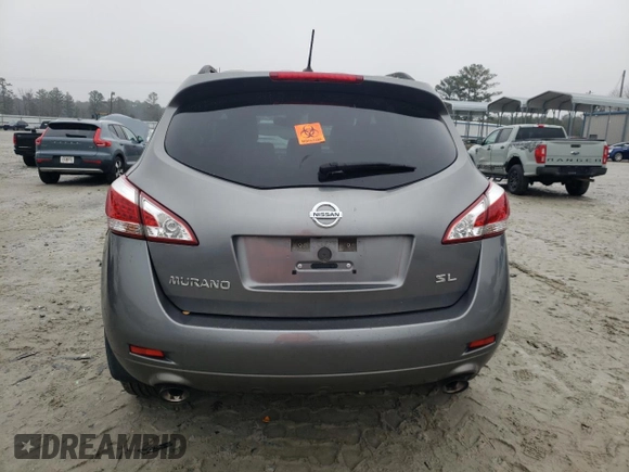 2013 Nissan Murano S with VIN JN8AZ1MUXDW201084, listed as a Copart auction lot 42622385 with 164,590 mi miles and Salvage Title. Bid and sale history available at carsss.com. Image 6.