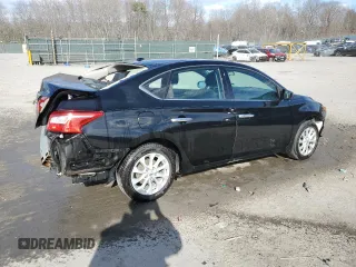 2019 Nissan Sentra SV with VIN 3N1AB7AP5KY438110, listed as a Copart auction lot 50462135 with 47,268 mi miles and Salvage Title. Bid and sale history available at carsss.com. Image 3.