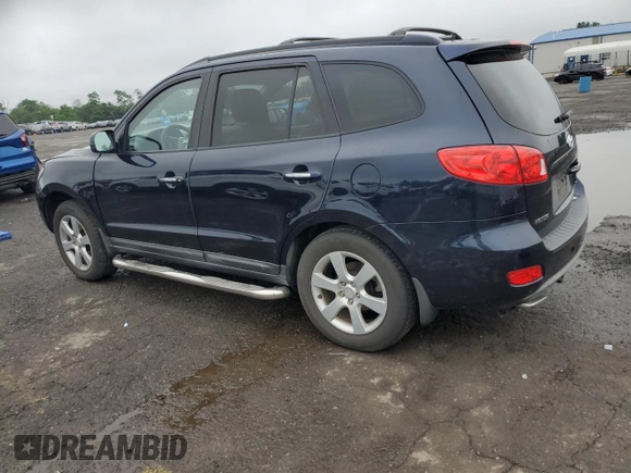 2009 Hyundai Santa Fe SE with VIN 5NMSH13E59H292644, listed as a Copart auction lot 60900555 with 205,048 mi miles and Salvage title. Bid and sale history available at DreamBid. Image 2.