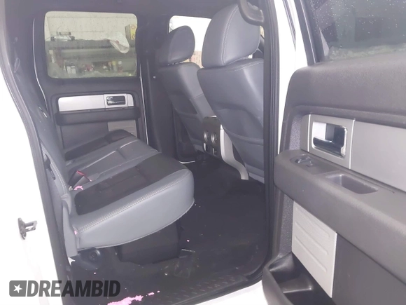 2011 Ford F-150 Lariat with VIN 1FTFW1E64BFA64148, listed as a IAAI auction lot 41508631 with 134,890 mi miles. Bid and sale history available at carsss.com. Image 8.