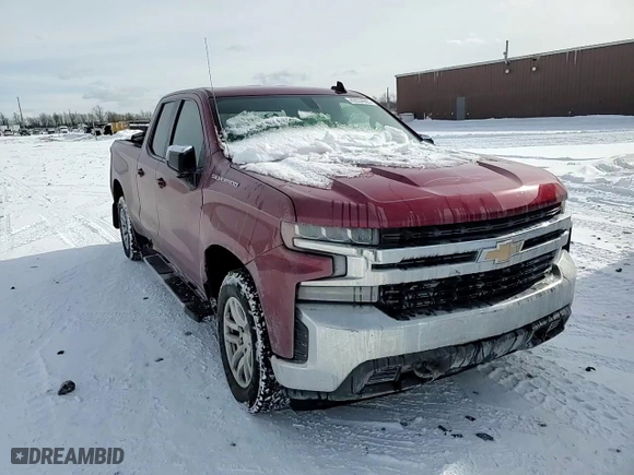 2019 Chevrolet Silverado 1500 LT with VIN 1GCRYDED9KZ217984, listed as a Copart auction lot 42634905 with 96,471 mi miles and Salvage Title. Bid and sale history available at carsss.com. Image 11.
