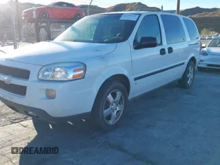 2007 Chevrolet Uplander LS Fleet with VIN 1GNDV23107D104310, listed as a IAAI auction lot 41399122 with 163,046 mi miles. Bid and sale history available at carsss.com. Image 2.
