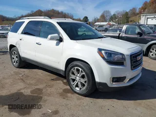 2015 GMC Acadia SLT with VIN 1GKKVRKD5FJ109639, listed as a IAAI auction lot 40734850 with 213,685 mi miles. Bid and sale history available at carsss.com. Image 1.