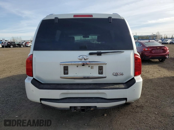 2009 Infiniti QX56 with VIN 5N3AA08C59N901495, listed as a Copart auction lot 78002924 with 127,879 mi miles and Salvage Title. Bid and sale history available at carsss.com. Image 6.