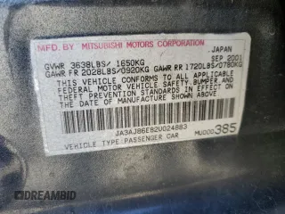 2002 Mitsubishi Lancer OZ-Rally with VIN JA3AJ86E82U024883, listed as a Copart auction lot 79145654 with 170,778 mi miles and Salvage Title. Bid and sale history available at carsss.com. Image 13.