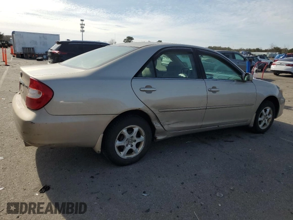 2004 Toyota Camry LE with VIN 4T1BE32K54U340295, listed as a Copart auction lot 46524795 with 150,790 mi miles and Salvage Title. Bid and sale history available at DreamBid. Image 3.