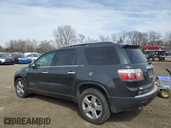 2007 GMC Acadia SLT with VIN 1GKEV33707J119533, listed as a Copart auction lot 50095005 with 184,902 mi miles and Salvage Title. Bid and sale history available at carsss.com. Image 2.