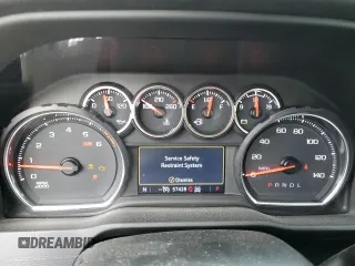 2022 Chevrolet Silverado 1500 LT Trail Boss with VIN 1GCPYFEL3NZ213931, listed as a Copart auction lot 43682135 with 57,428 mi miles and Salvage Title. Bid and sale history available at DreamBid. Image 9.