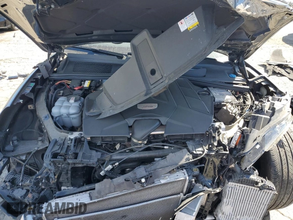 2022 Porsche Cayenne Turbo S E-Hybrid with VIN WP1AA2AY9NDA03317, listed as a Copart auction lot 47433095 with Not provided miles and Salvage title. Bid and sale history available at DreamBid. Image 12.