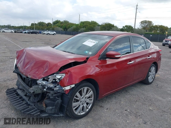 2015 Nissan Sentra SL z VIN 3N1AB7AP0FY297128, wystawiony jako IAAI lot #42116590 z przebiegiem 199 764 mil mil oraz . Historia ofert i sprzedaży dostępna na DreamBid. Obrazek 2.