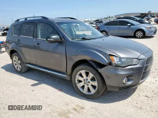 2011 Mitsubishi Outlander SE with VIN JA4AS3AW4BU036458, listed as a Copart auction lot 56501535 with 218,646 mi miles and Salvage title. Bid and sale history available at DreamBid. Image 4.