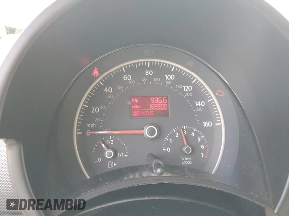 2009 Volkswagen Beetle S with VIN 3VWRW31C89M503329, listed as a Copart auction lot 64251285 with 168,900 mi miles and Salvage title. Bid and sale history available at DreamBid. Image 9.