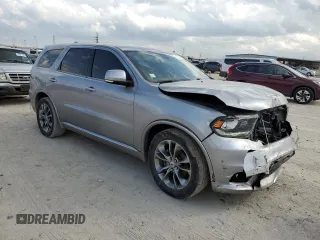2019 Dodge Durango GT Plus with VIN 1C4RDHDG0KC684535, listed as a Copart auction lot 43774465 with 116,351 mi miles and Salvage Title. Bid and sale history available at carsss.com. Image 4.