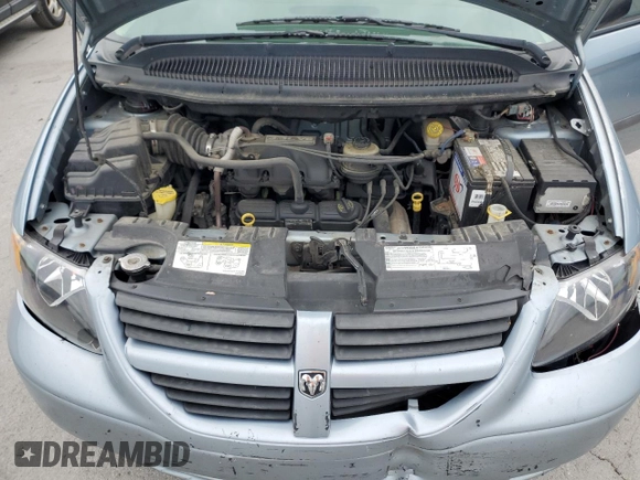2006 Dodge Caravan SXT with VIN 1D4GP45R26B583390, listed as a Copart auction lot 54442955 with 328,965 mi miles and Salvage title. Bid and sale history available at DreamBid. Image 12.