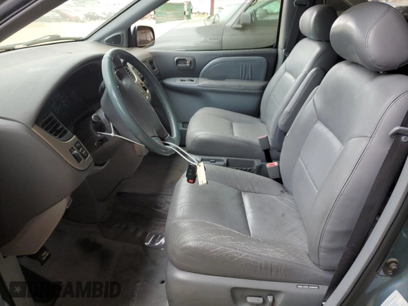 2002 Toyota Sienna LE with VIN 4T3ZF13C92U438886, listed as a Copart auction lot 49158085 with 144,706 mi miles and Salvage Title. Bid and sale history available at carsss.com. Image 7.
