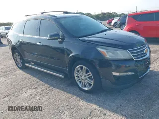 2015 Chevrolet Traverse LT with VIN 1GNKRGKDXFJ201793, listed as a IAAI auction lot 41965559 with Not Provided miles. Bid and sale history available at carsss.com. Image 1.