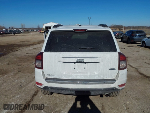 2016 Jeep Compass High Altitude Edition with VIN 1C4NJCEA8GD676091, listed as a IAAI auction lot 41447387 with 120,881 mi miles. Bid and sale history available at carsss.com. Image 16.