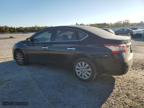 2013 Nissan Sentra SV with VIN 1N4AB7AP7DN907300, listed as a Copart auction lot 76418834 with 147,183 mi miles and Salvage Title. Bid and sale history available at carsss.com. Image 2.