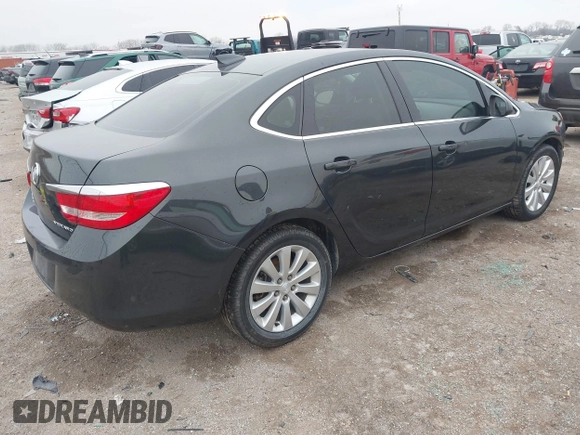 2015 Buick Verano with VIN 1G4PP5SK5F4190459, listed as a IAAI auction lot 41606646 with 99,764 mi miles. Bid and sale history available at carsss.com. Image 4.