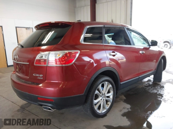 2012 Mazda CX-9 Grand Touring with VIN JM3TB3DVXC0343196, listed as a IAAI auction lot 42483753 with 88,157 mi miles and . Bid and sale history available at DreamBid. Image 4.