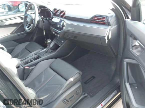 2023 Audi Q3 S line Premium with VIN WA1DECF38P1111626, listed as a IAAI auction lot 41935732 with 38,777 mi miles and . Bid and sale history available at DreamBid. Image 5.