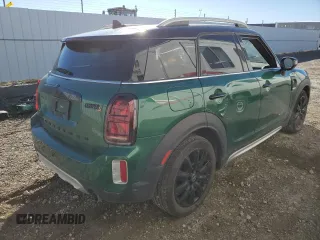 2022 MINI Countryman Cooper S with VIN WMZ83BR02N3N66904, listed as a Copart auction lot 76596324 with 22,096 mi miles and Salvage title. Bid and sale history available at DreamBid. Image 3.