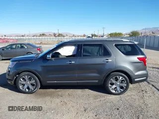 2018 Ford Explorer Platinum with VIN 1FM5K8HTXJGB79861, listed as a IAAI auction lot 41414463 with 76,146 mi miles. Bid and sale history available at carsss.com. Image 14.