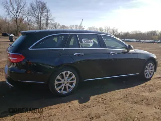 2017 Mercedes-Benz E with VIN WDDZH6GB2HA193337, listed as a Copart auction lot 52998045 with 100,309 mi miles and Salvage Title. Bid and sale history available at carsss.com. Image 3.