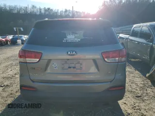 2016 Kia Sorento LX with VIN 5XYPG4A32GG145376, listed as a Copart auction lot 43728725 with 111,648 mi miles and Salvage Title. Bid and sale history available at DreamBid. Image 6.