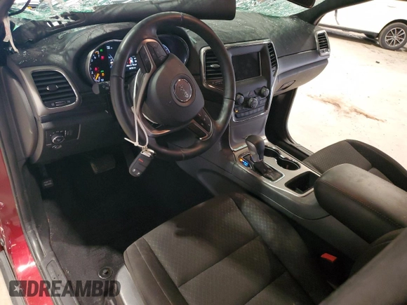2021 Jeep Grand Cherokee Laredo E with VIN 1C4RJFAG0MC615509, listed as a Copart auction lot 62733185 with 38,762 mi miles and Salvage title. Bid and sale history available at DreamBid. Image 8.