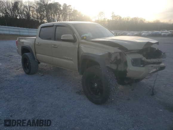 2017 Toyota Tacoma SR5 with VIN 3TMCZ5AN3HM115324, listed as a Copart auction lot 42344645 with 129,697 mi miles and Salvage Title. Bid and sale history available at carsss.com. Image 4.