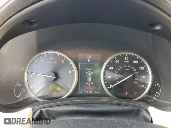 2015 Lexus NX 200t with VIN JTJYARBZ8F2017610, listed as a Copart auction lot 60721405 with 147,813 mi miles and Salvage title. Bid and sale history available at DreamBid. Image 9.