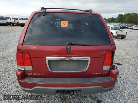 2003 Lincoln Aviator Premium with VIN 5LMEU78HX3ZJ29773, listed as a Copart auction lot 54267565 with Not provided miles and Salvage title. Bid and sale history available at DreamBid. Image 6.
