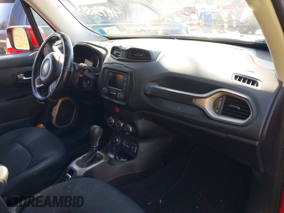 2017 Jeep Renegade Latitude with VIN ZACCJBBB5HPE81342, listed as a IAAI auction lot 41756883 with 170,407 mi miles and . Bid and sale history available at DreamBid. Image 5.