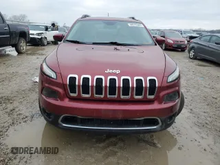 2015 Jeep Cherokee Limited with VIN 1C4PJMDSXFW770145, listed as a Copart auction lot 44315365 with 82,418 mi miles and Salvage Title. Bid and sale history available at carsss.com. Image 5.