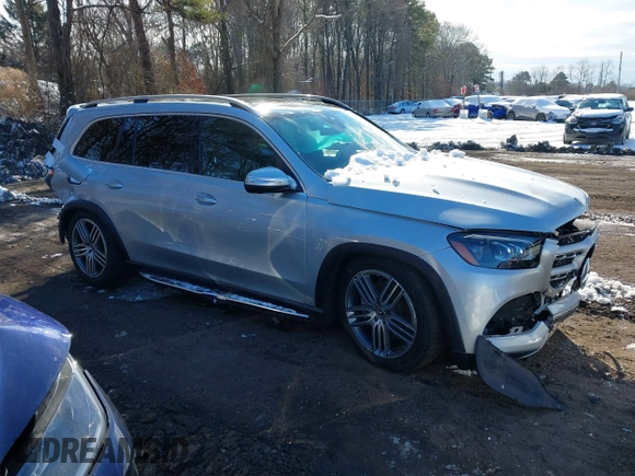 2020 Mercedes-Benz GLS 450 with VIN 4JGFF5KE9LA223422, listed as a IAAI auction lot 41499454 with 86,397 mi miles and . Bid and sale history available at DreamBid. Image 1.