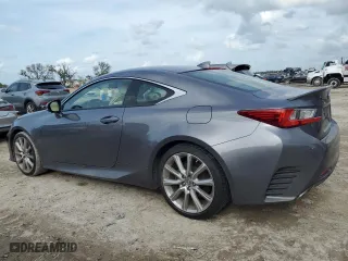 2015 Lexus RC 350 with VIN JTHHE5BC6F5002533, listed as a Copart auction lot 73664134 with 0 mi miles and Salvage Title. Bid and sale history available at carsss.com. Image 2.