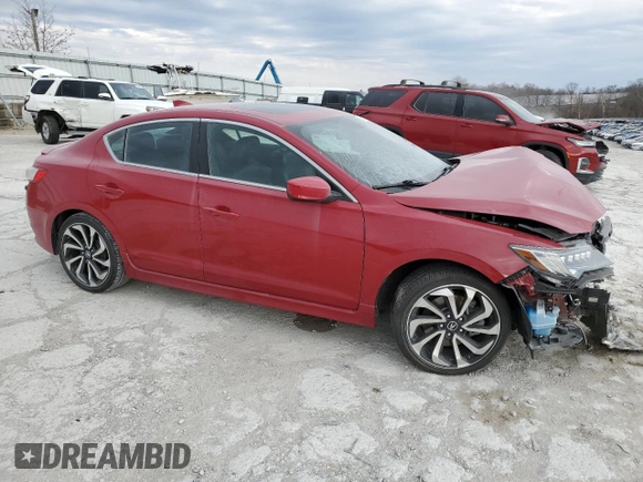 2017 Acura ILX w/Premium/A-SPEC Pkg with VIN 19UDE2F88HA005854, listed as a Copart auction lot 83046454 with 29,836 mi miles and Salvage Title. Bid and sale history available at carsss.com. Image 4.