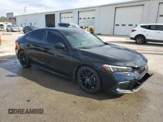 2022 Honda Civic Sedan Sport with VIN 2HGFE2F54NH539526, listed as a Copart auction lot 49782905 with 67,071 mi miles and Salvage Title. Bid and sale history available at carsss.com. Image 4.