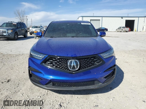2019 Acura RDX w/A-Spec Pkg with VIN 5J8TC2H61KL024092, listed as a Copart auction lot 45324094 with 82,352 mi miles and Salvage Title. Bid and sale history available at carsss.com. Image 5.