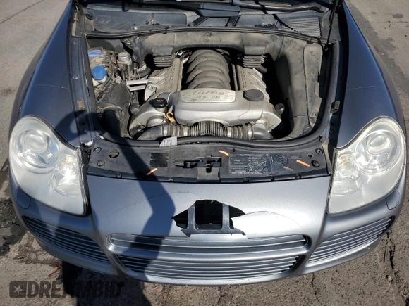 2006 Porsche Cayenne Turbo with VIN WP1AC29P36LA91830, listed as a Copart auction lot 77009944 with 155,390 mi miles and Salvage title. Bid and sale history available at DreamBid. Image 12.