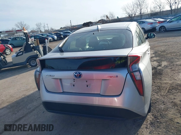 2016 Toyota Prius Two with VIN JTDKBRFU5G3007861, listed as a IAAI auction lot 41763950 with 243,049 mi miles. Bid and sale history available at carsss.com. Image 16.