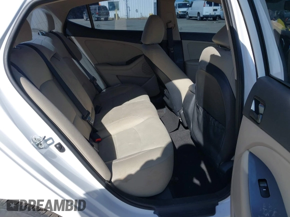 2014 Kia Optima LX with VIN 5XXGM4A70EG307809, listed as a IAAI auction lot 42023169 with 127,617 mi miles. Bid and sale history available at carsss.com. Image 8.